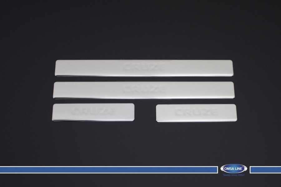 OMSA Chevrolet Cruze Krom Kapı Eşiği 4 Parça 2009-2016 Arası