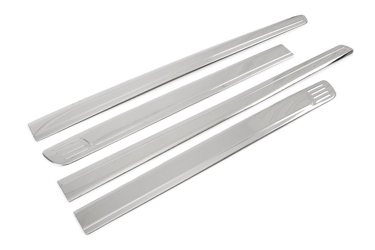 OMSA Mercedes X-Class Krom Yan Kapı Çıtası 4 Parça 2017 ve Sonrası