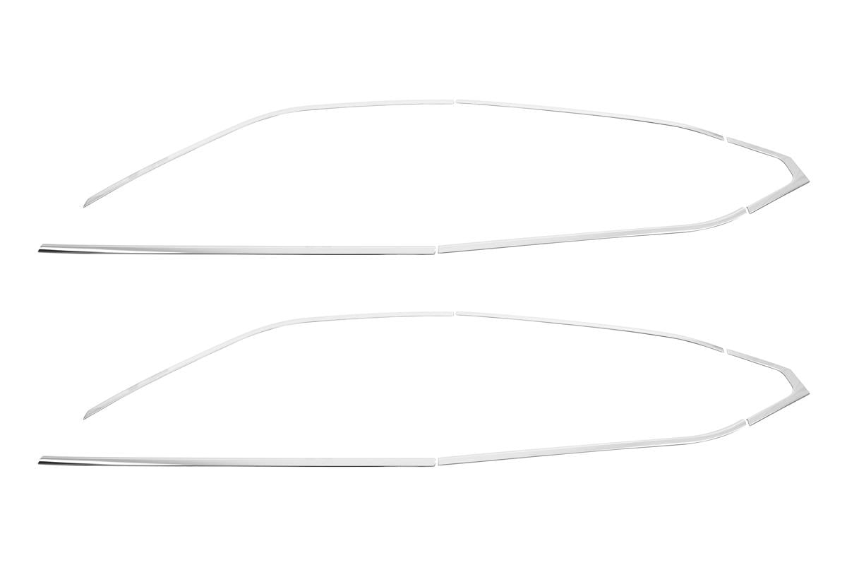 OMSA Nissan Juke 2 Krom Cam Çerçevesi 10 Parça 2020 ve Sonrası