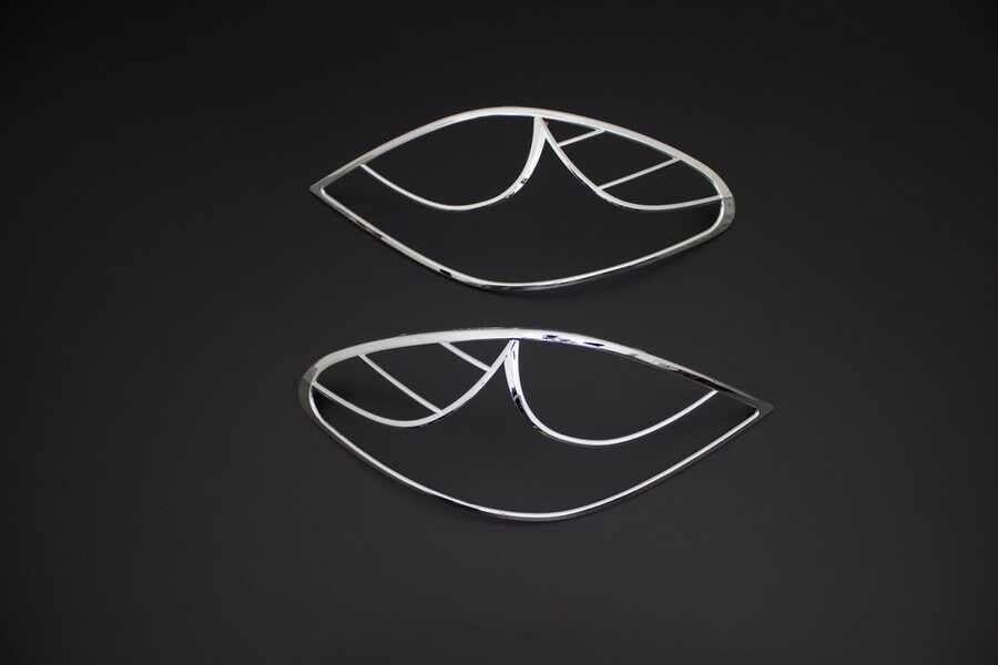 OMSA Peugeot 207 Krom Stop Çerçevesi 2 Parça Abs 2006-2012 Arası