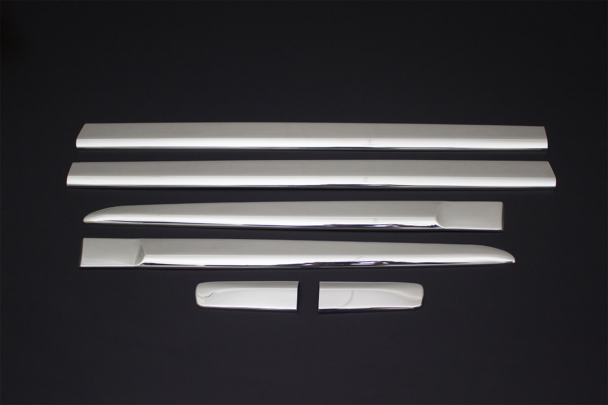 OMSA Renault Clio 3 Krom Yan Kapı Çıtası 6 Parça 2006-2011 Arası