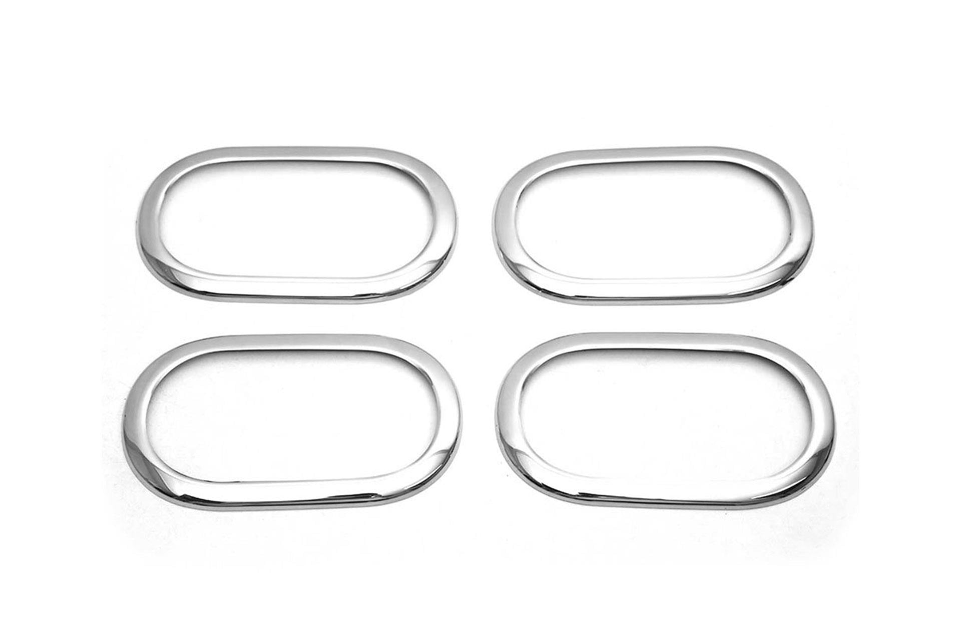 OMSA Renault Megane 2 Krom İç Kapı Kolu Çerçevesi 4 Parça 2002-2010 Arası