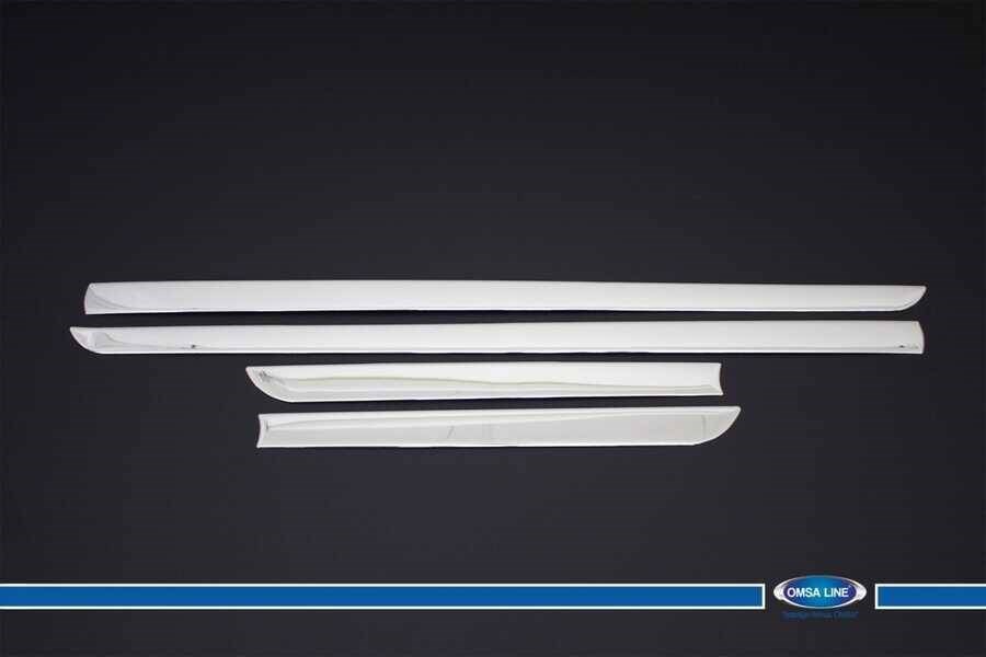 OMSA Seat İbiza Krom Yan Kapı Çıtası 4 Parça 2009 ve Sonrası