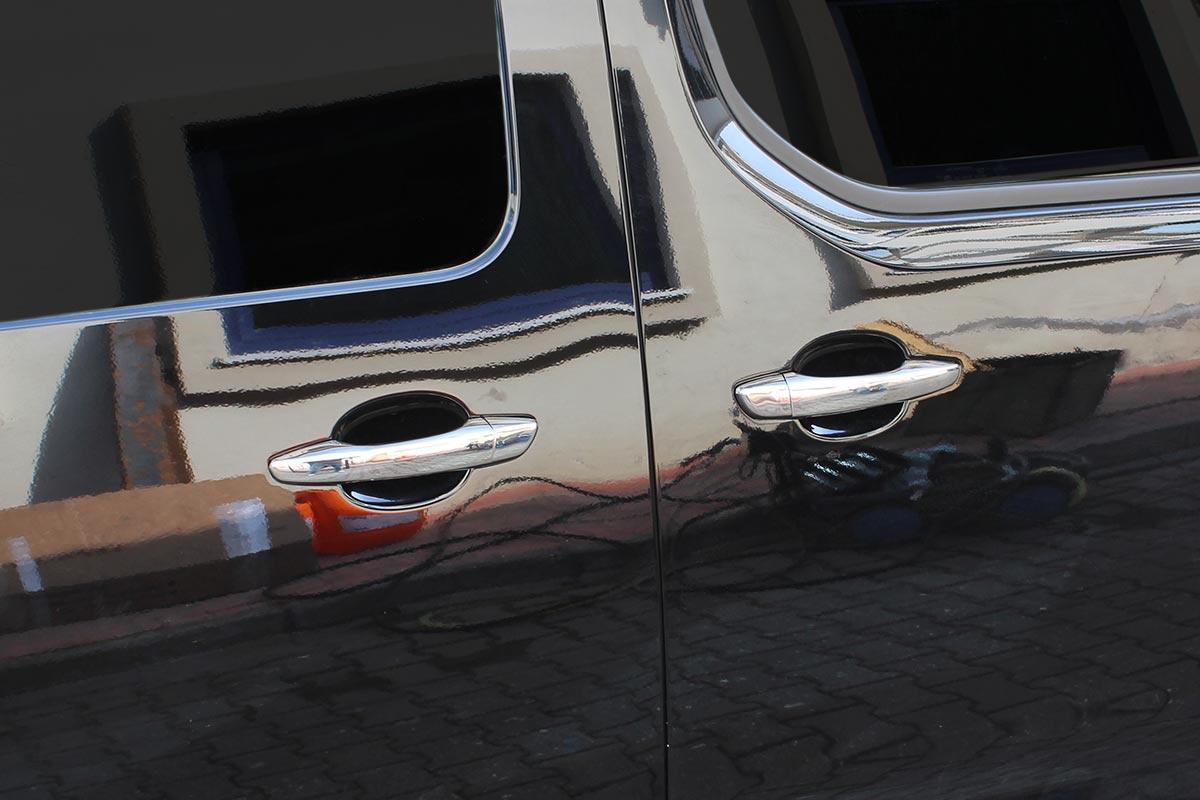 OMSA Toyota Proace Verso Krom Kapı Kolu 5 Kapı 2 Delik Çift Sürgü 2016 ve Sonrası