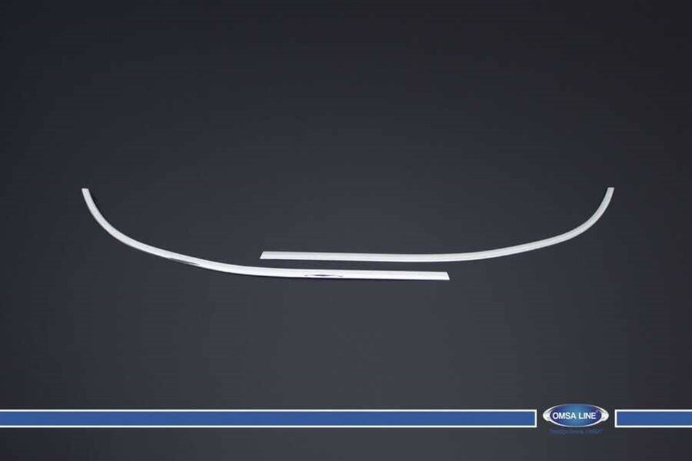 Peugeot Partner Krom Tepee Cam Çıtası 2 Parça 2008-2018 Arası