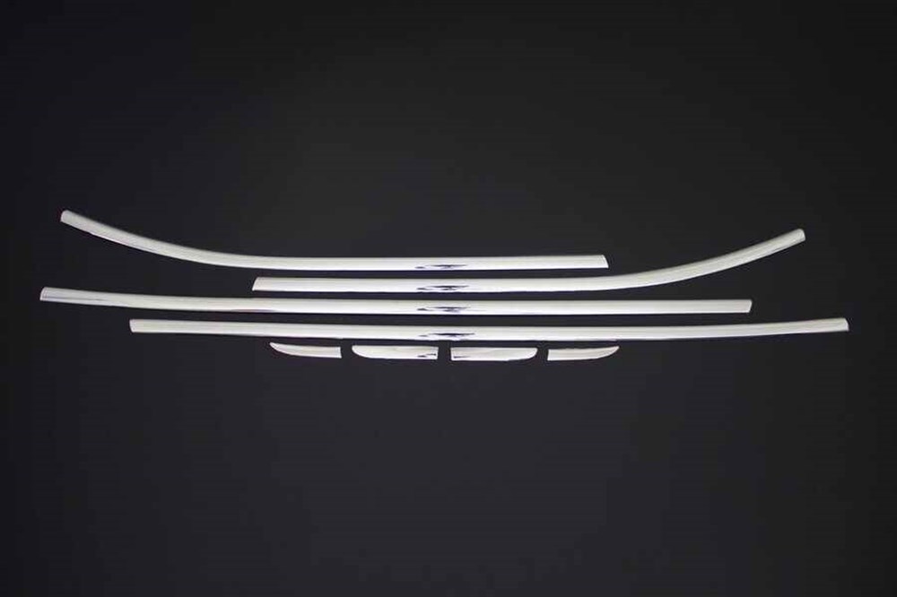 Renault Clio 4 HB Krom Cam Çıtası 8 Parça 2012-2018 Arası