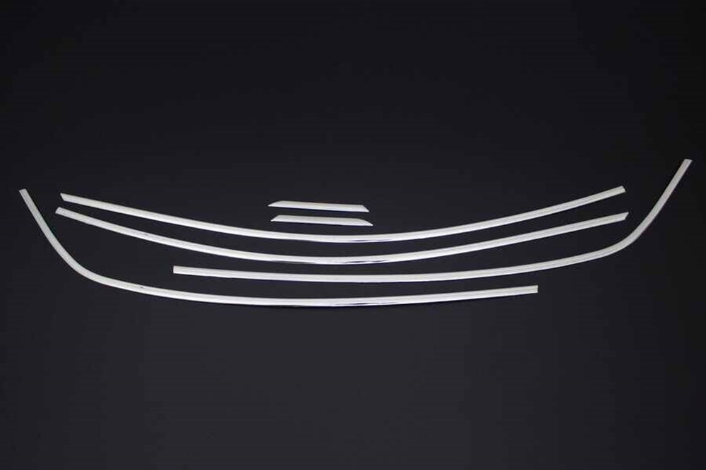 Renault Megane 4 Sedan Krom Üst Cam Çerçevesi 6 Parça 2016-2021 Arası