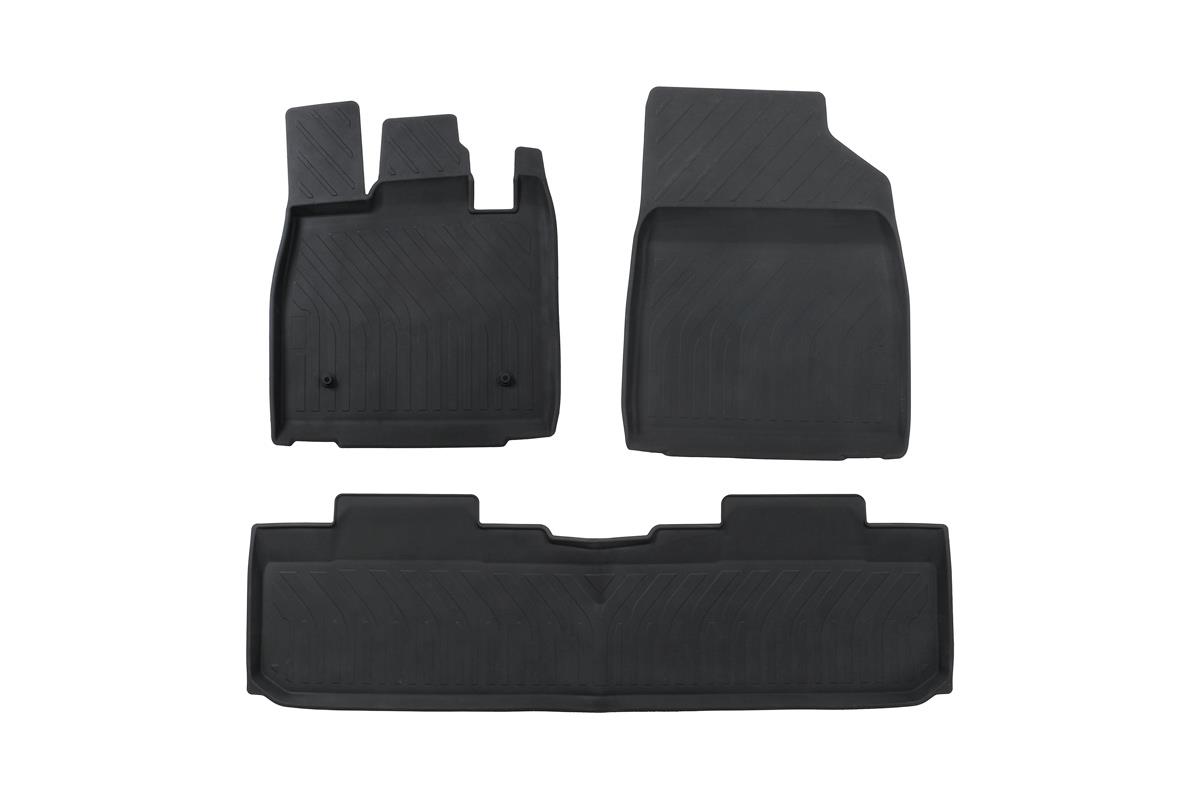 Rich Byd Seul U EV 4D Paspas Siyah 3 Parça 2024 ve Sonrası