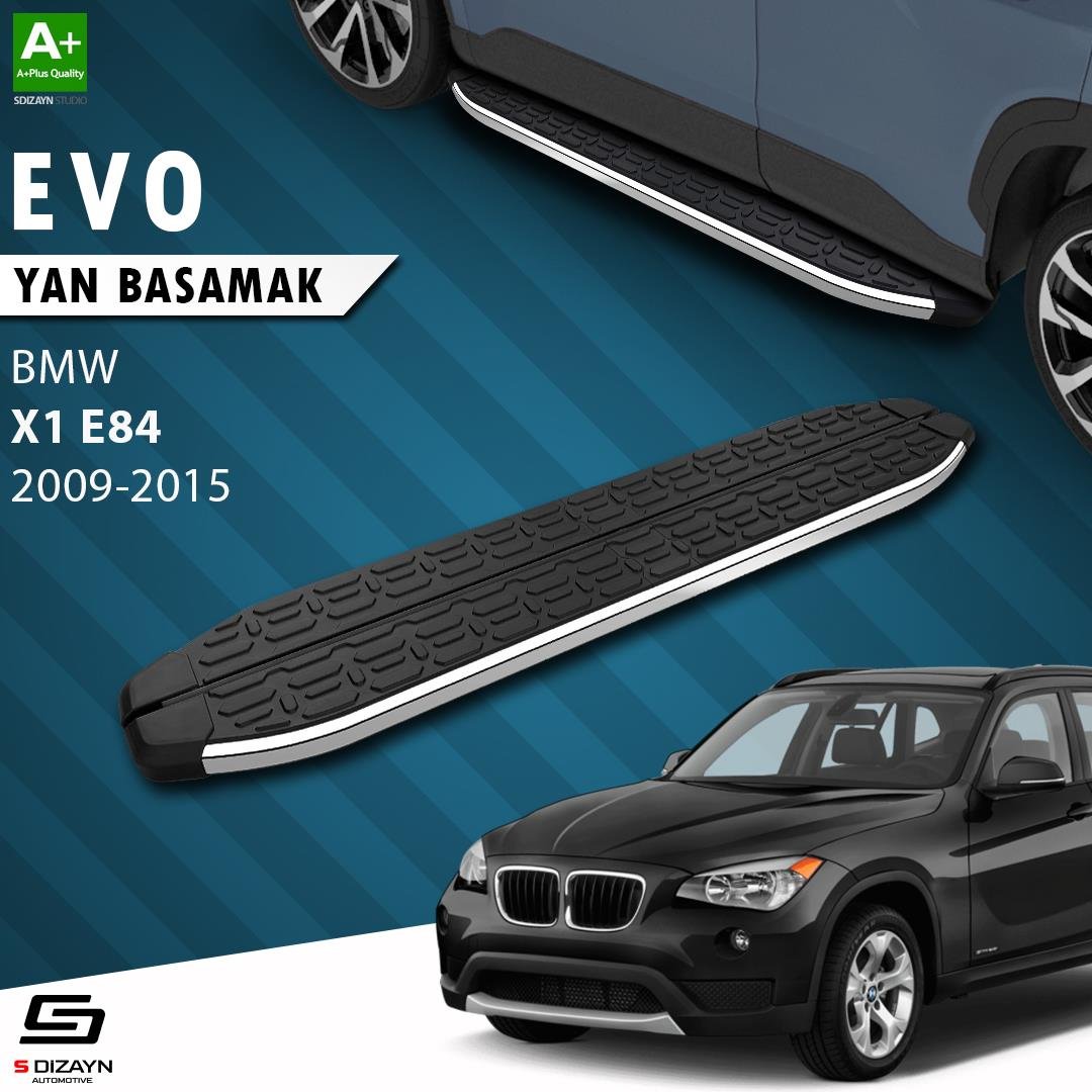 S-Dizayn Bmw X1 E84 Evo Krom Yan Basamak 183 Cm 2009-2015 A+ Kalite