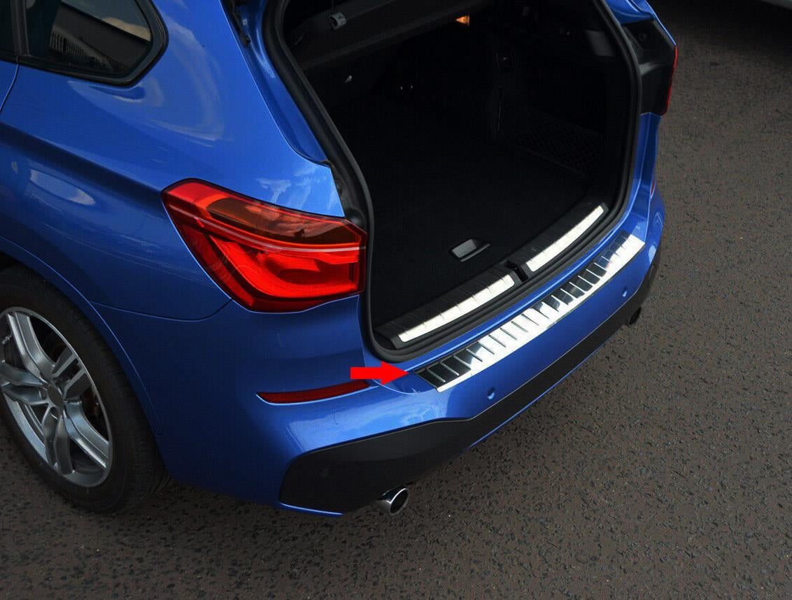 S-Dizayn Bmw X1 F48 Krom Arka Tampon Eşiği 2015-2022