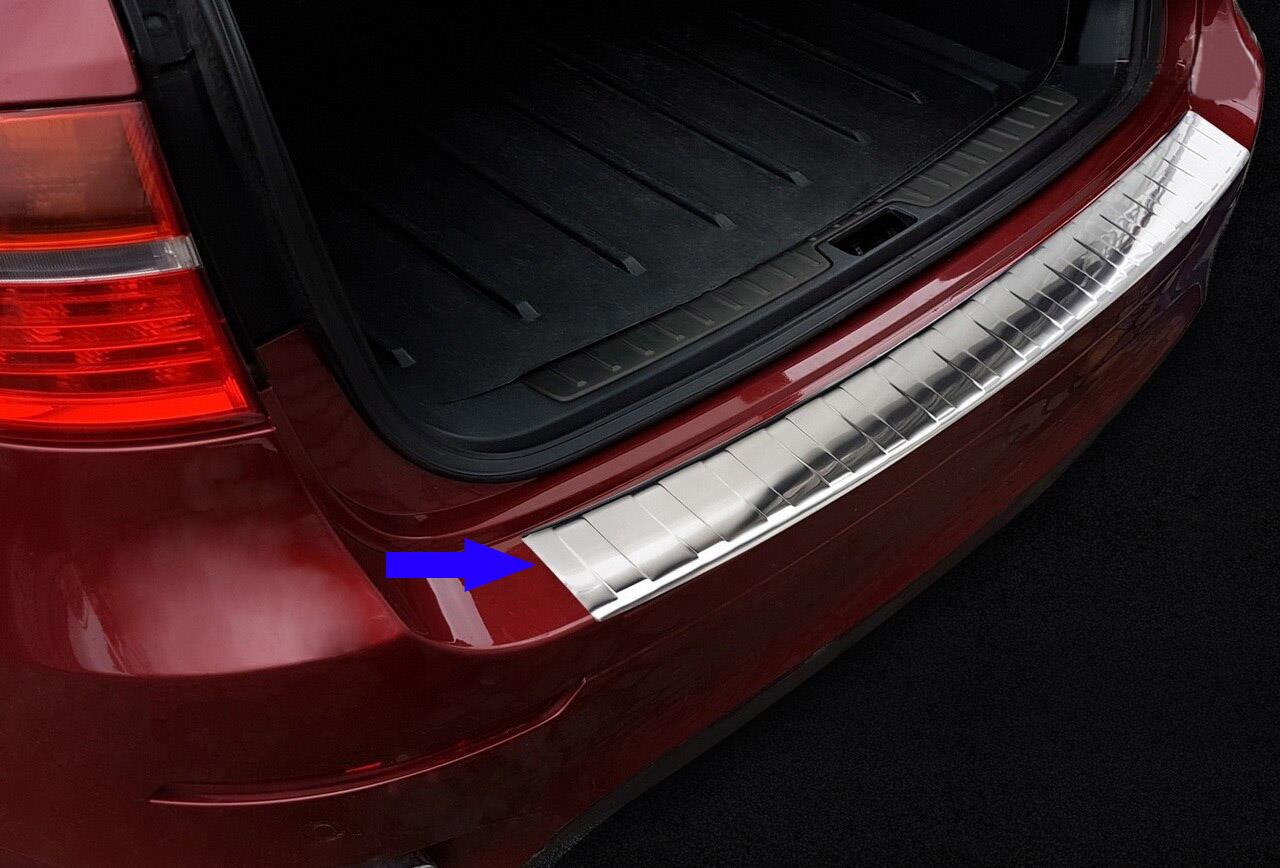 S-Dizayn Bmw X6 E71 Krom Arka Tampon Eşiği 2007-2018