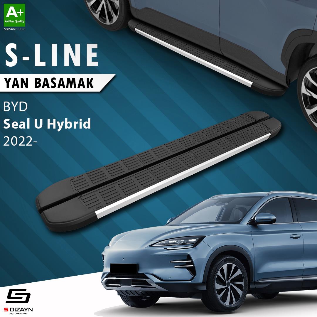 S-Dizayn BYD Seal U Hybrid S-Line Aluminyum Yan Basamak 193 Cm 2022 Üzeri A+ Kalite