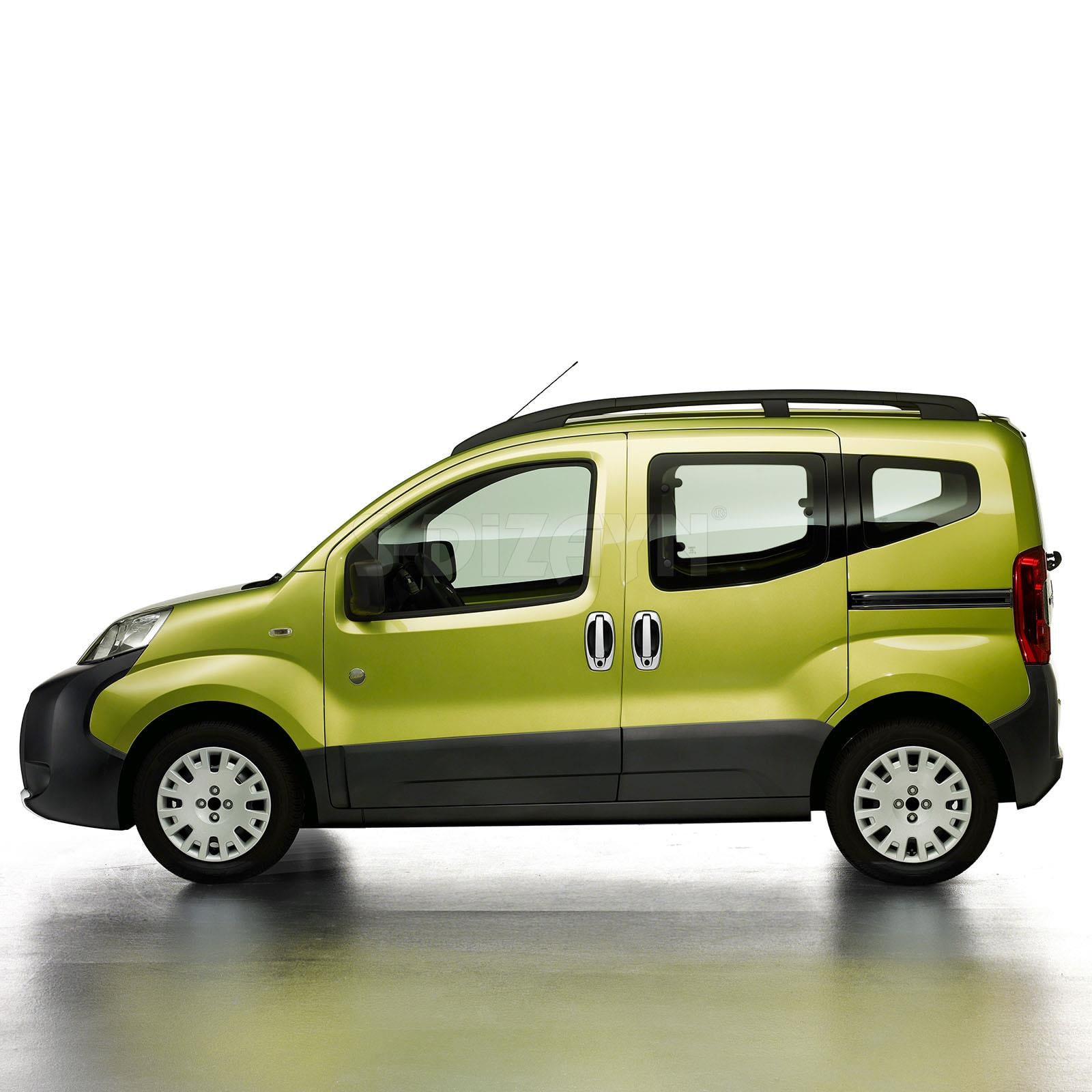 S-Dizayn Citroen Nemo Krom Kapı Kolu 5 Kapı 10 Prç 2008-2017 (Set)