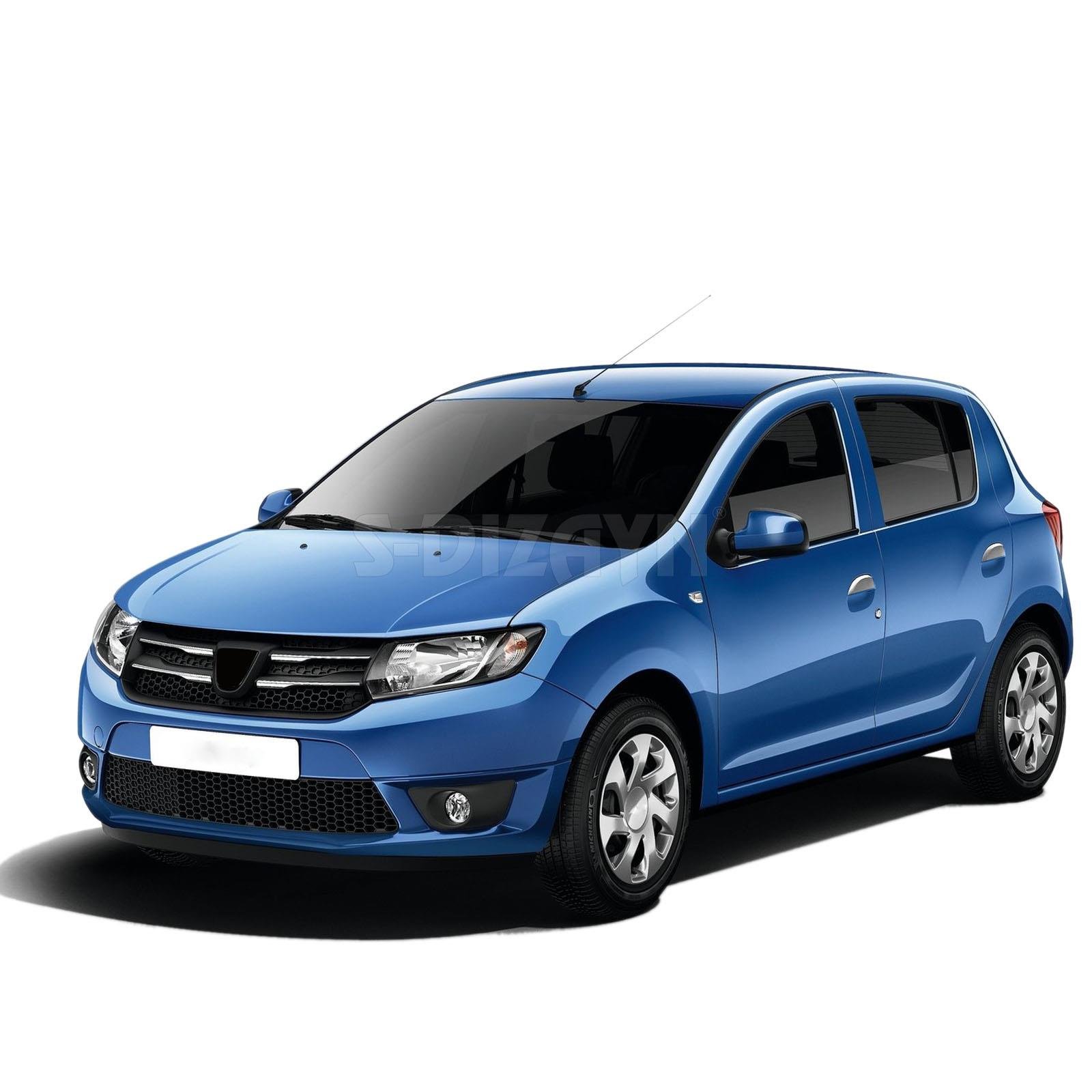 S-Dizayn Dacia Sandero 2 Krom Ön Panjur 4 Prç 2013-2020