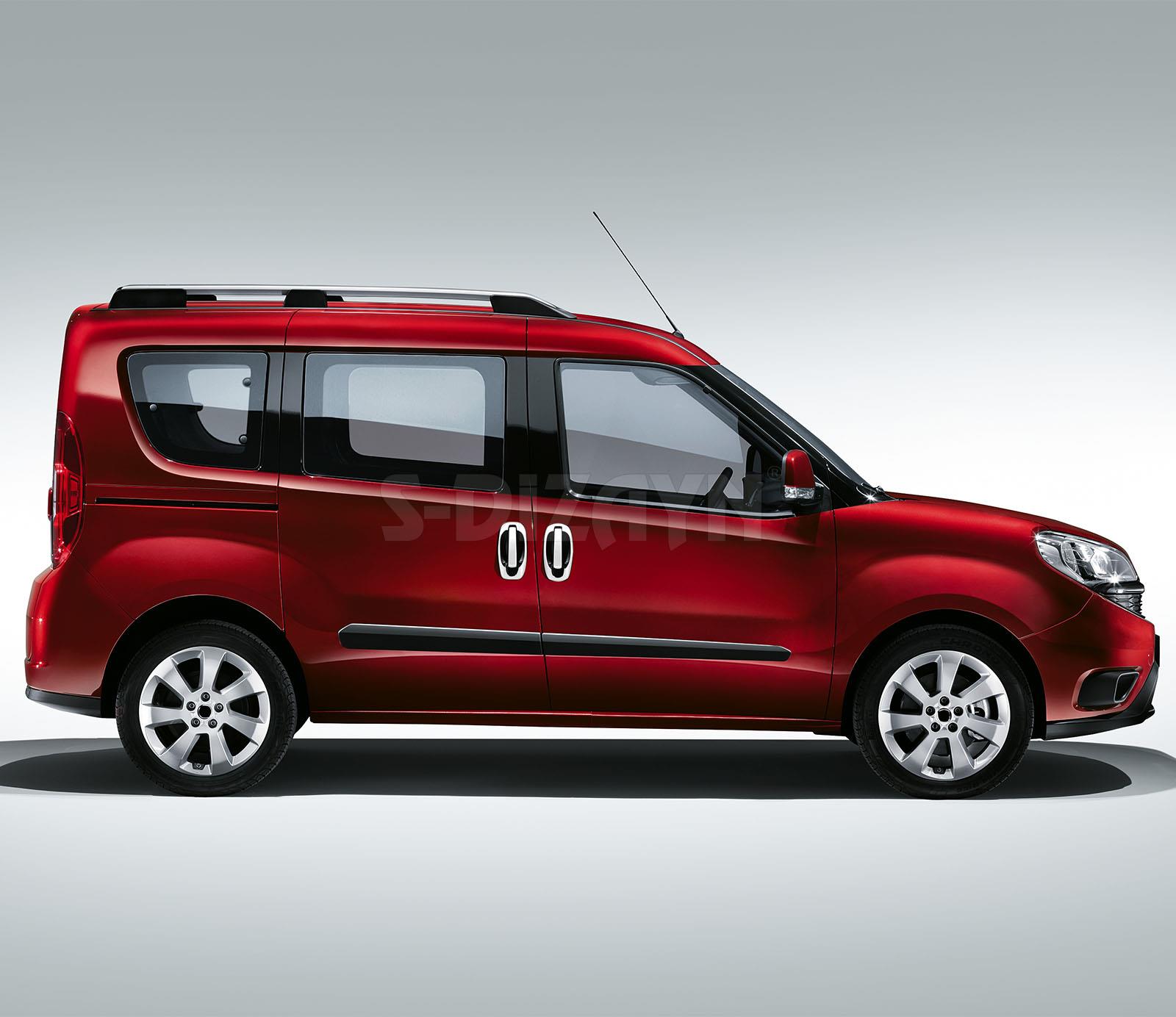 S-Dizayn Fiat Doblo Krom Kapı Kolu 4 Kapı 8 Prç 2010-2022 (Set)