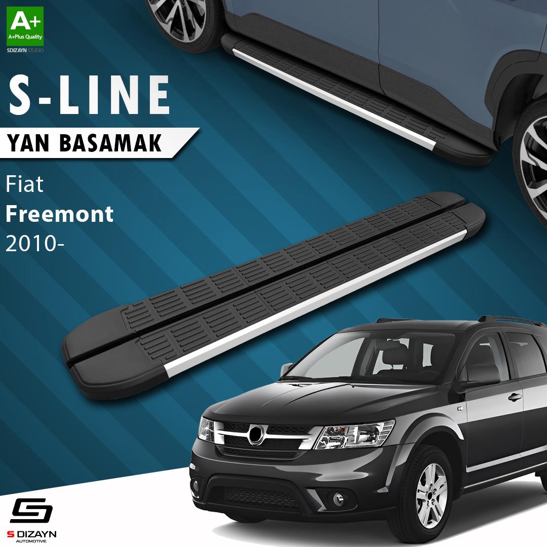 S-Dizayn Fiat Freemont S-Line Aluminyum Yan Basamak 183 Cm 2010-2020 A+ Kalite