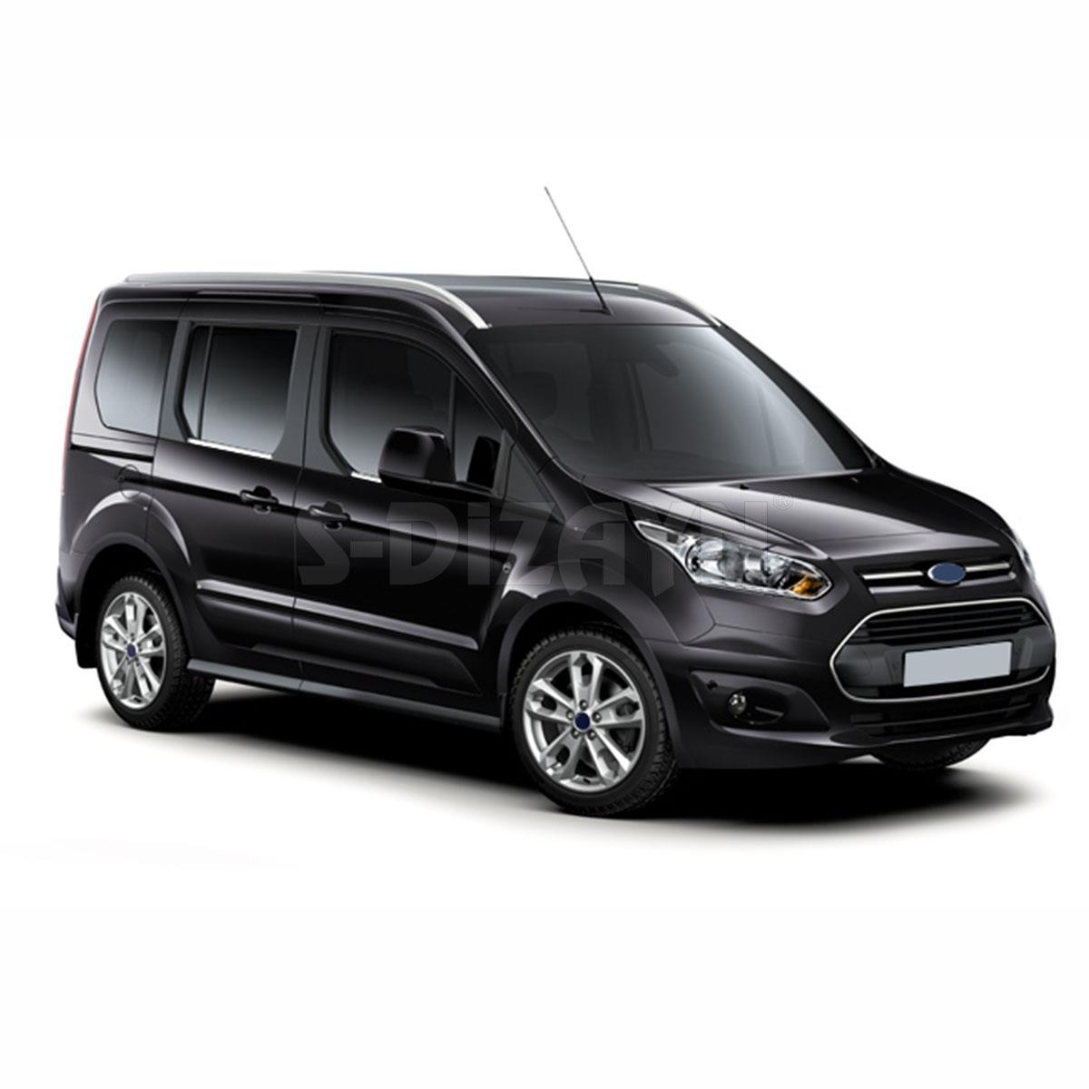 S-Dizayn Ford Connect Krom Cam Çıtası 4 Prç. 2014-2023