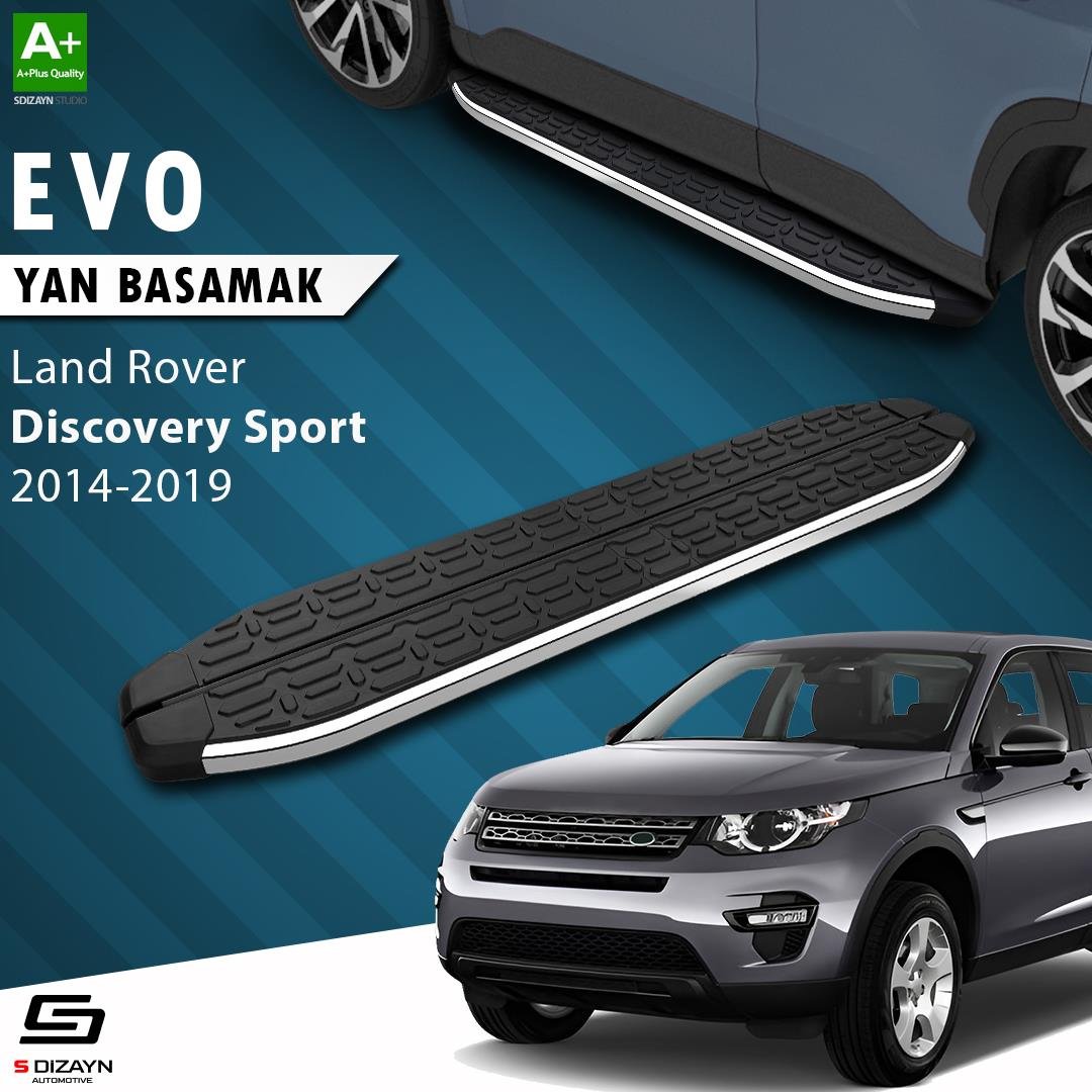 S-Dizayn Land Rover Discovery Sport Evo Krom Yan Basamak 183 Cm 2014-2019 A+ Kalite