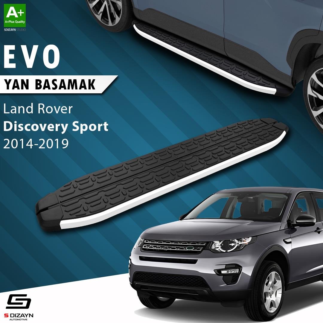 S-Dizayn Land Rover Discovery Sport Evo Aluminyum Yan Basamak 183 Cm 2014-2019 A+ Kalite