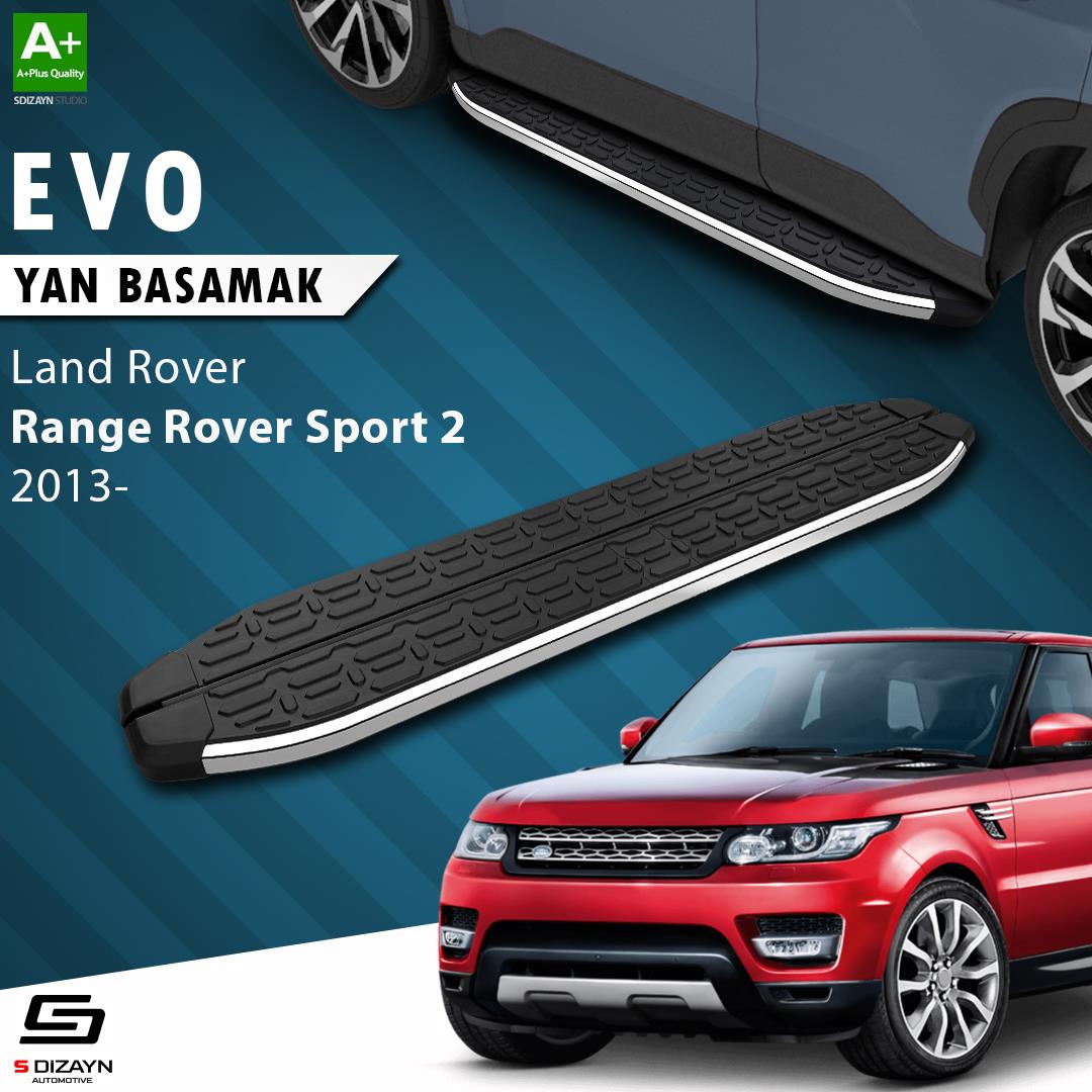 S-Dizayn Land Rover Range Rover Sport 2 Evo Krom Yan Basamak 193 Cm 2013-2022 A+ Kalite