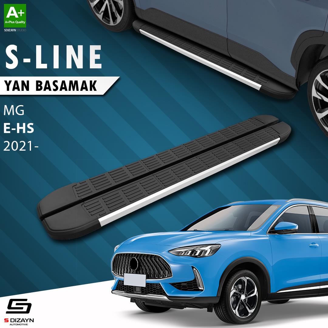 S-Dizayn MG E-HS S-Line Aluminyum Yan Basamak 183 Cm 2021-2024 A+ Kalite