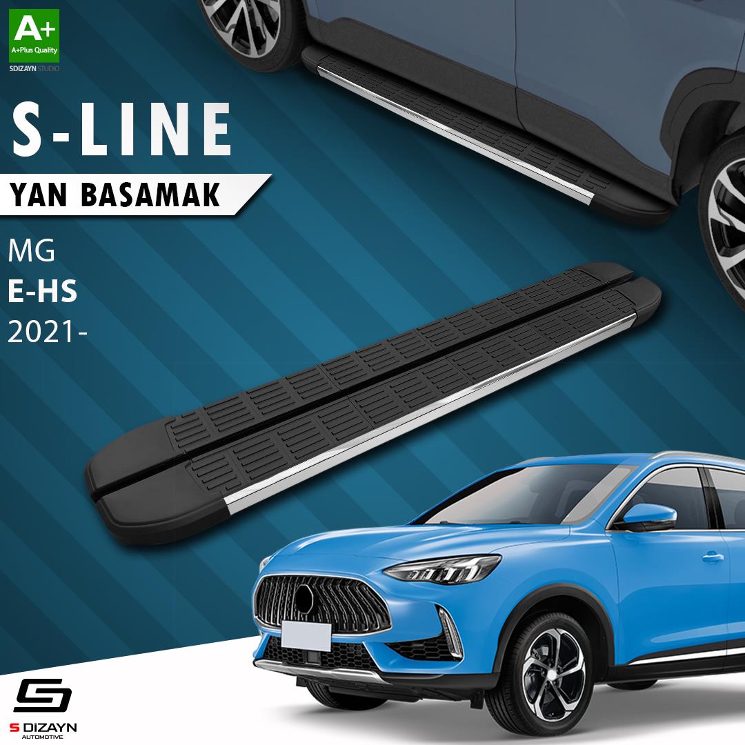 S-Dizayn MG E-HS S-Line Krom Yan Basamak 183 Cm 2021-2024 A+ Kalite