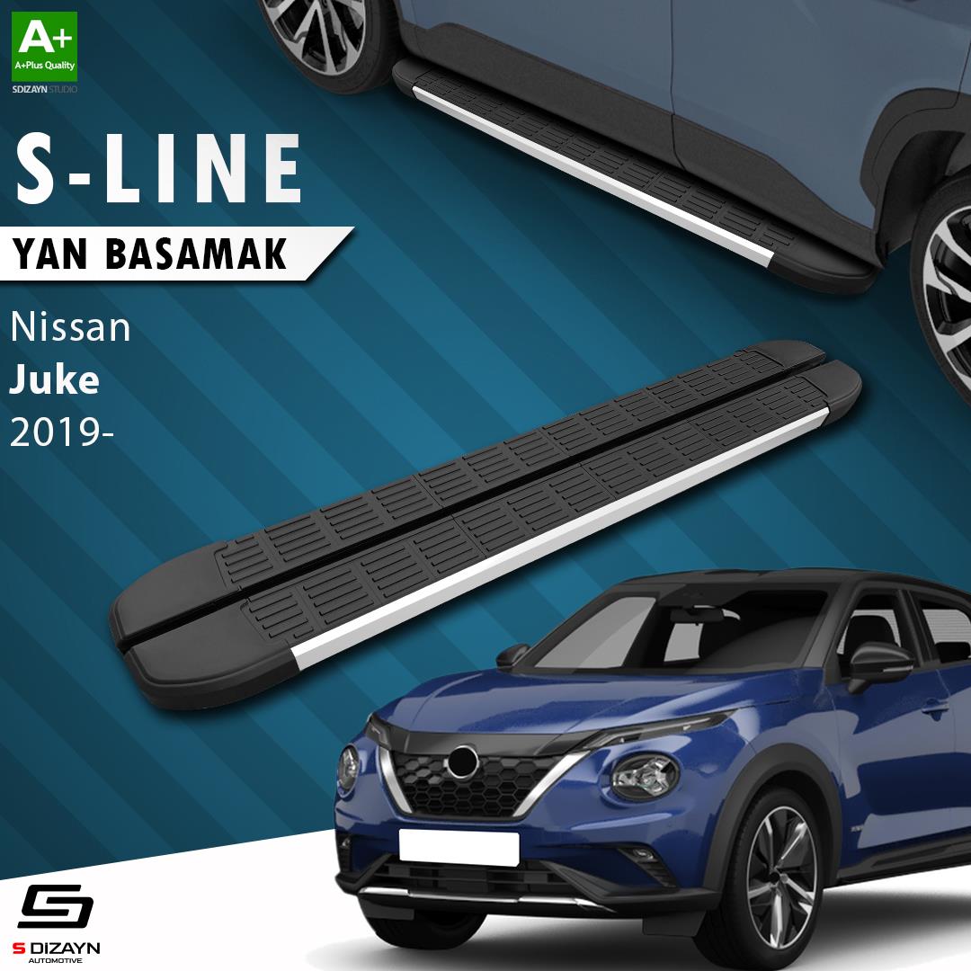 S-Dizayn Nissan Juke 2 S-Line Aluminyum Yan Basamak 173 Cm 2019 Üzeri A+ Kalite