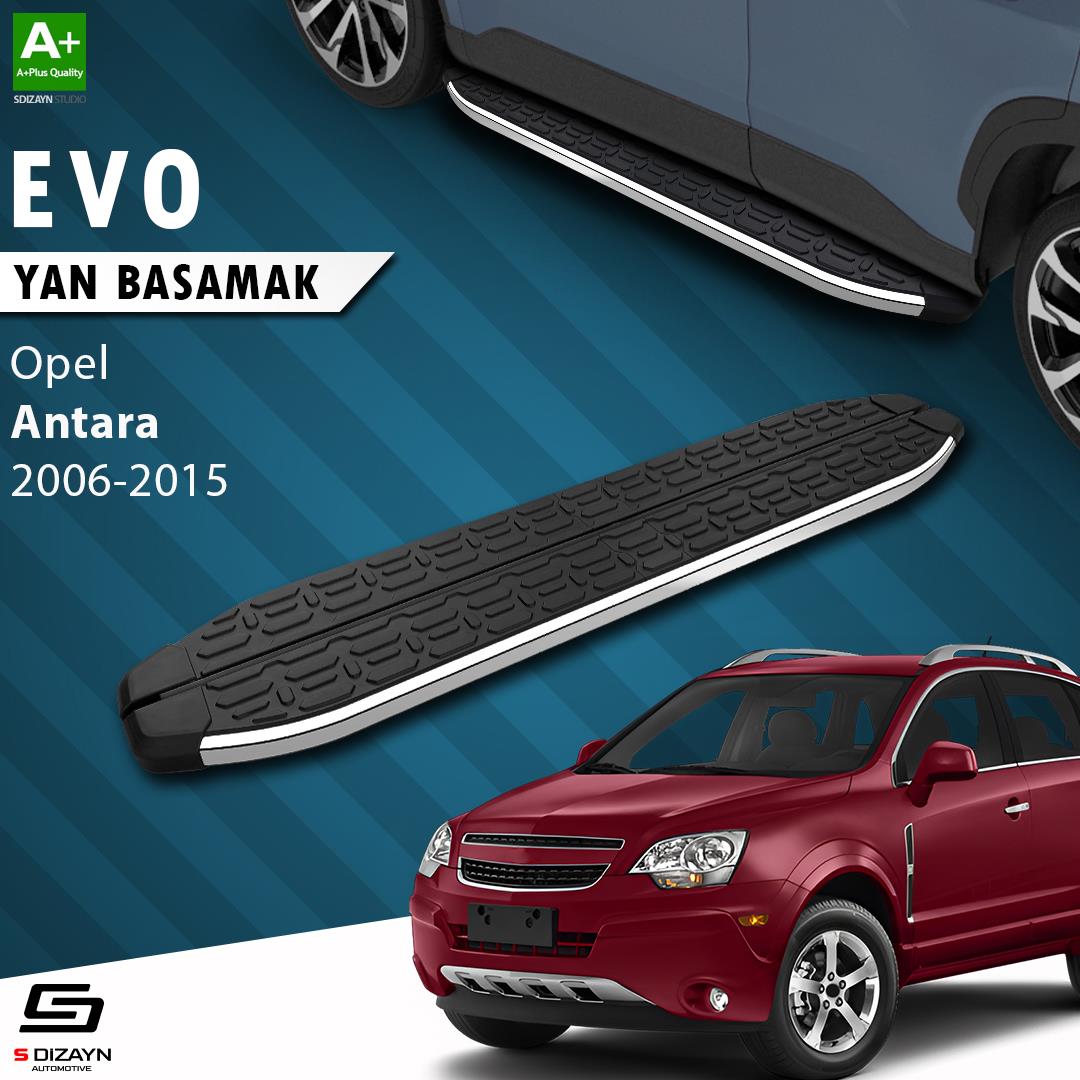 S-Dizayn Opel Antara Evo Krom Yan Basamak 183 Cm 2006-2015 A+ Kalite