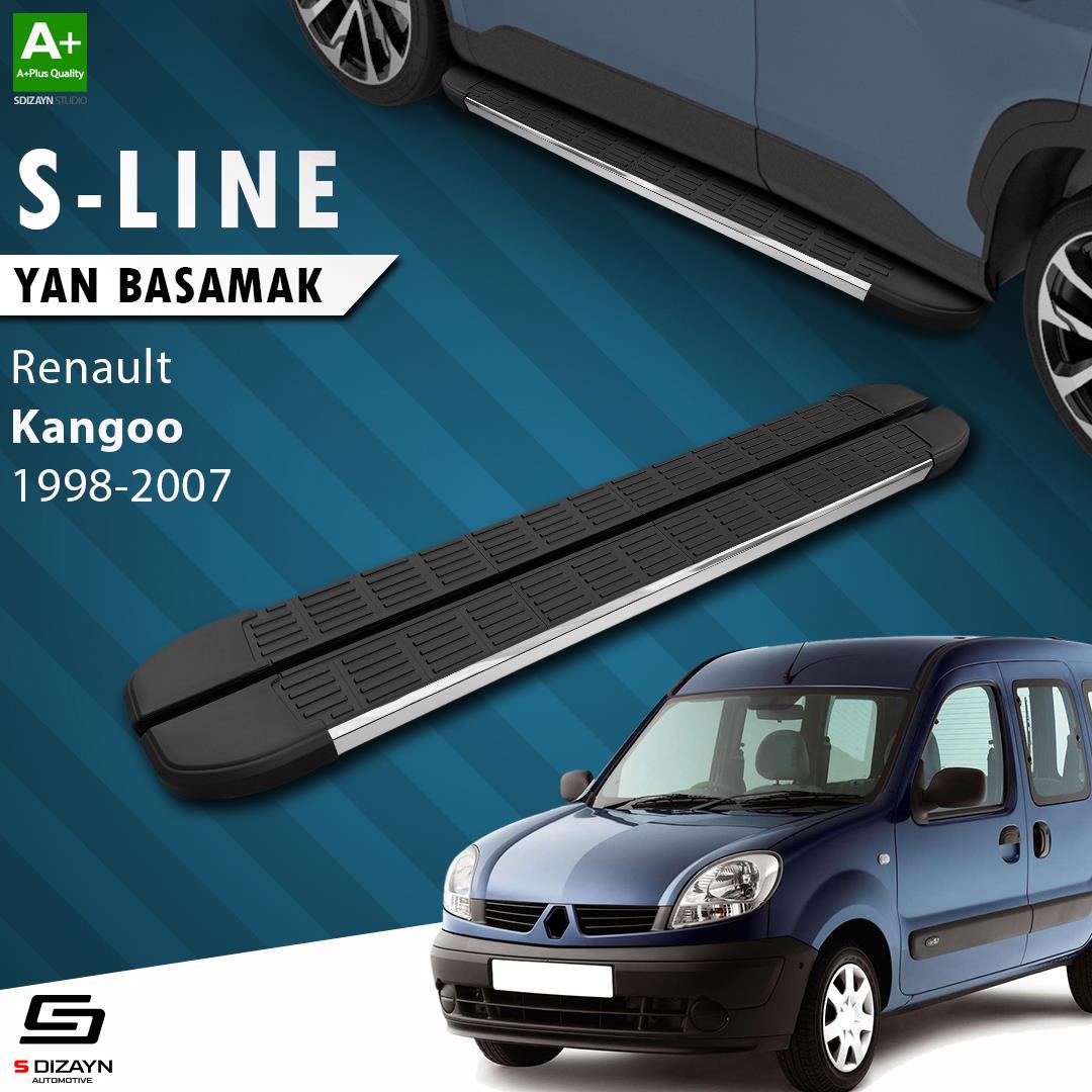 S-Dizayn Renault Kangoo S-Line Krom Yan Basamak 183 Cm 1998-2007 A+ Kalite