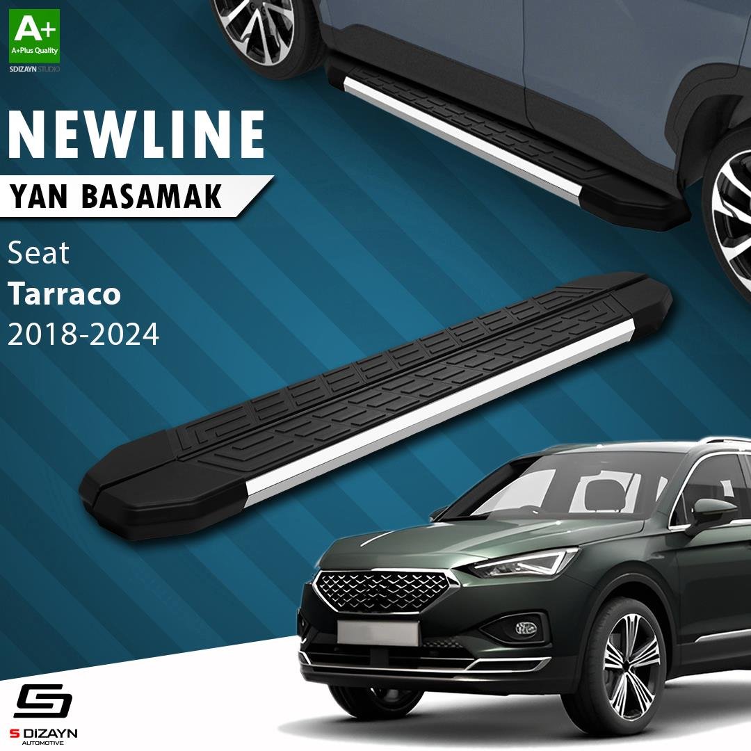 S-Dizayn Seat Tarraco NewLine Krom Yan Basamak 193 Cm 2018-2024 A+ Kalite
