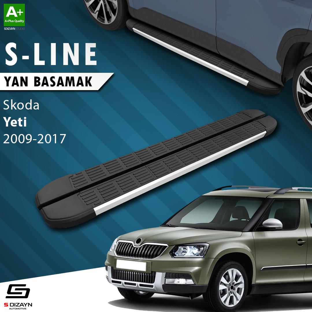 S-Dizayn Skoda Yeti S-Line Aluminyum Yan Basamak 173 Cm 2009-2017 A+ Kalite