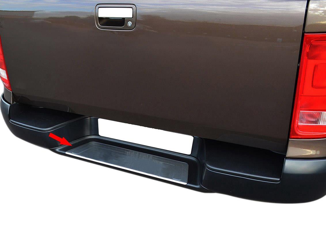 S-Dizayn VW Amarok Krom Arka Tampon Eşiği 2010-2023