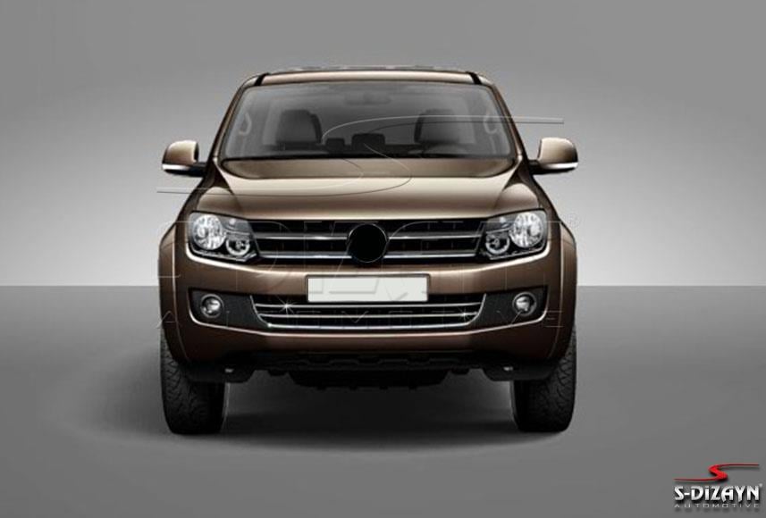 S-Dizayn VW Amarok Krom Ön Tampon Çıta 3 Prç. (4X2) 2010-2023
