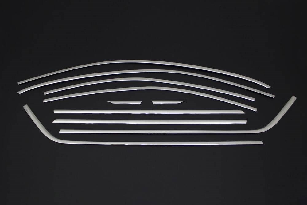 Skoda Octavia 3 A7 Krom Cam Çerçevesi 10 Parça 2013 ve Sonrası