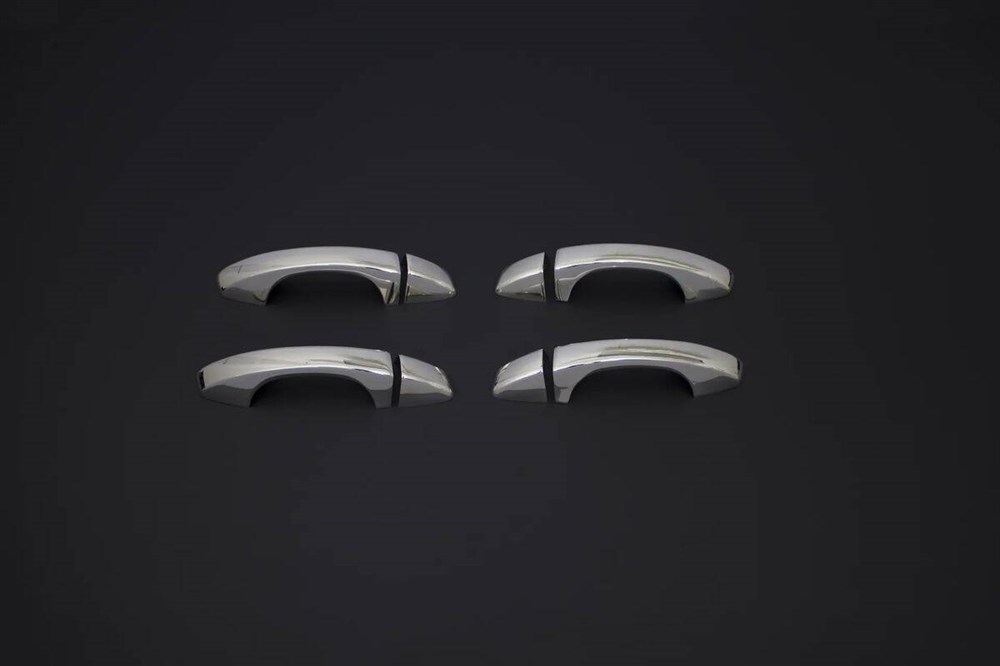 Skoda Scala Krom Kapı Kolu 4 Kapı 8 Parça (Sensörsüz) 2020 ve Sonrası