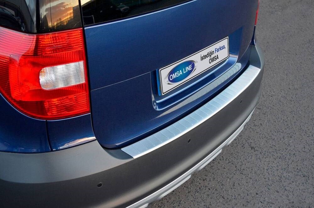 Skoda Yeti Krom Arka Tampon Eşiği Taşlı 2009-2013 Arası