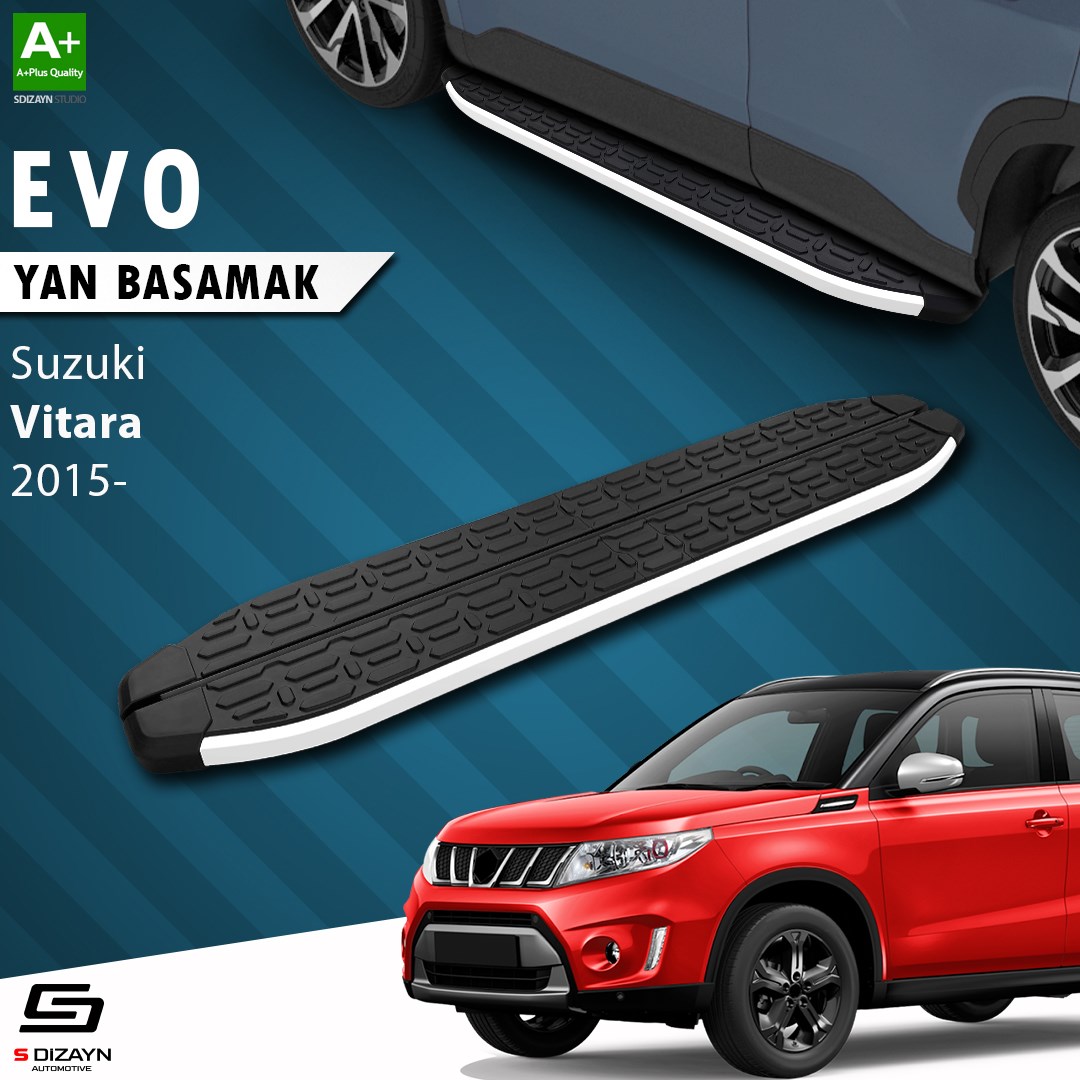 Suzuki Vitara 4 Evo Aluminyum Yan Basamak 163 Cm 2015 Üzeri