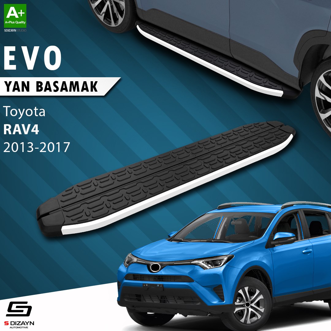 Toyota Rav 4 4 Evo Aluminyum Yan Basamak 173 Cm 2013-2017