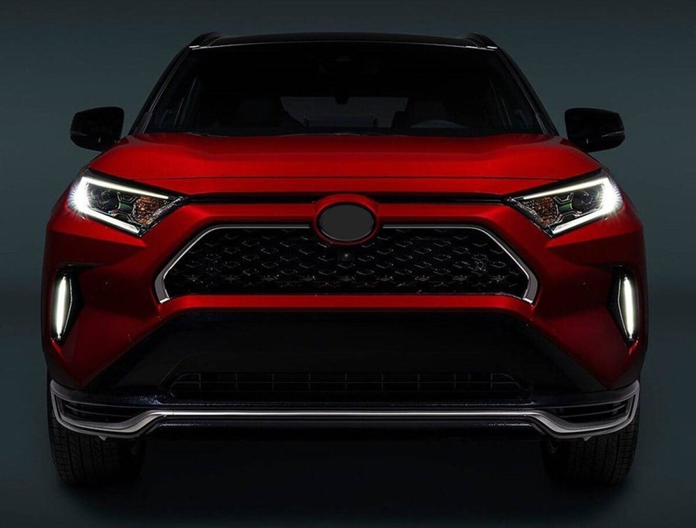 Toyota Rav4 5 Krom Ön Panjur Çerçevesi 2 Parça 2018 ve Sonrası