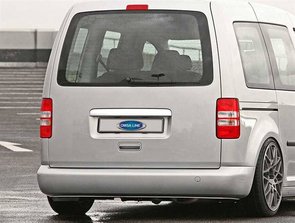 VW Caddy Krom Bagaj Çıtası Plaka Üstü 2010-2014 Arası