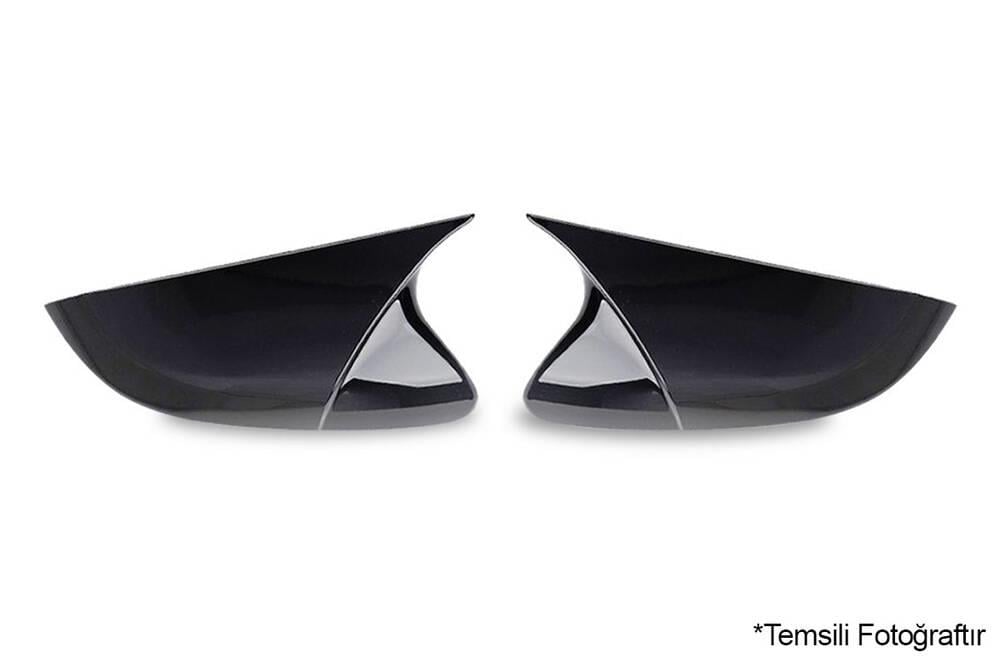 VW Caddy Minivan Yarasa Ayna Kapağı Piano Siyah 2015-2019 Arası