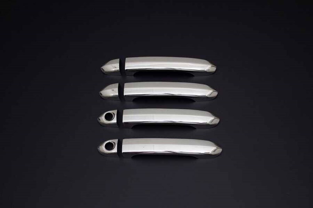 VW Crafter Krom Kapı Kolu Çift Delik 4 Kapı 8 Parça 2017 ve Sonrası