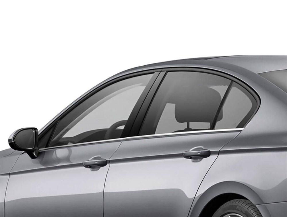 VW Passat B8.5 Krom Cam Çıtası 4 Parça 2019 Sonrası