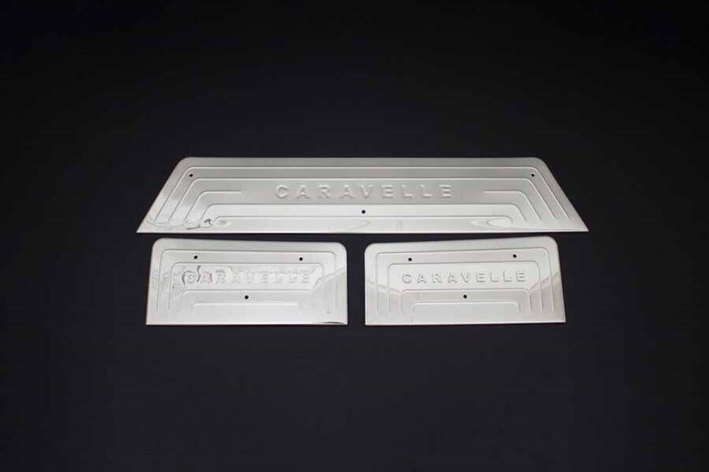 VW T5 Caravelle Krom Kapı Eşiği 3 Parça 2010 ve Sonrası