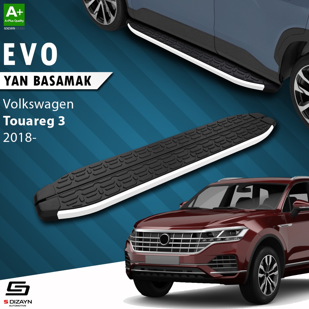 VW Touareg 3 Evo Aluminyum Yan Basamak 193 Cm 2018 Üzeri
