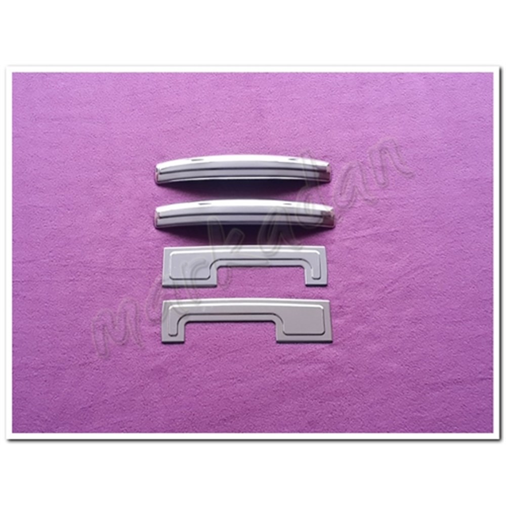 WOC Chrome Dacia Dokker Desenli Krom Kapı Kolu 2012-2021 4 Kapı Paslanmaz Çelik