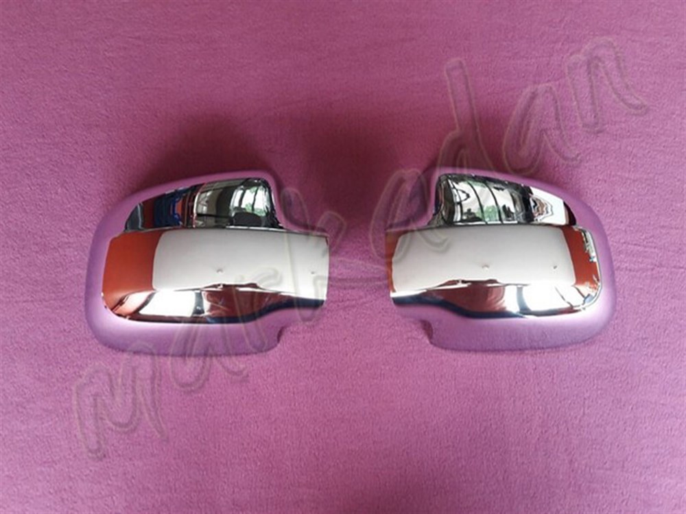 WOC Chrome Dacia Logan Mcv Ayna Kapağı 2005-2013 2 Parça Abs Krom