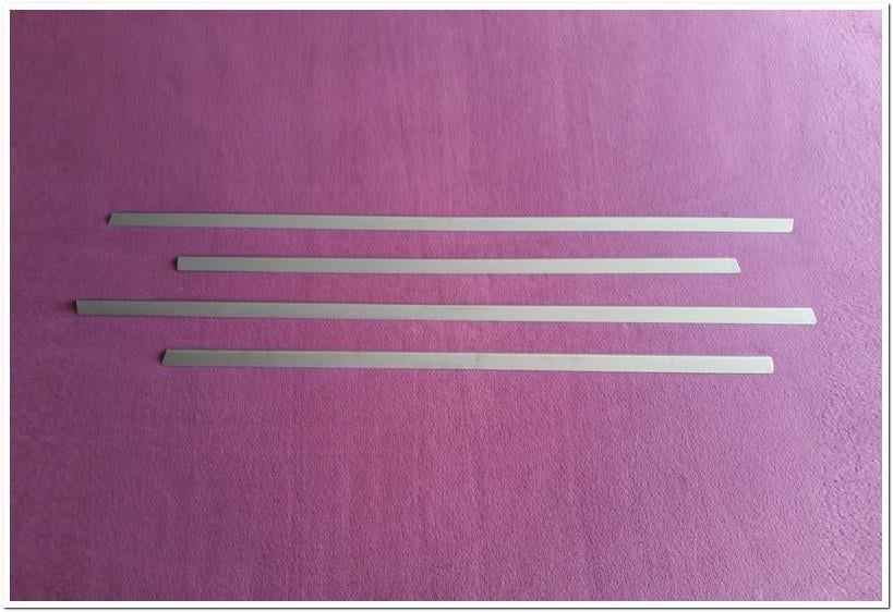 WOC Chrome Daihatsu Terios Krom Cam Çıtası 1998-2006 4 Parça Paslanmaz Çelik