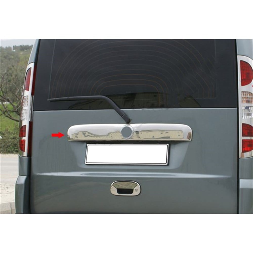 WOC Chrome Fiat Doblo Krom Bagaj Çıtası 2006-2012 Paslanmaz Çelik