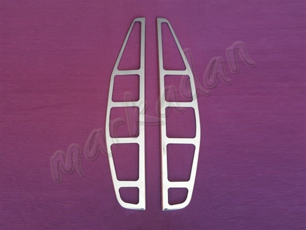 WOC Chrome Fiat Doblo Stop Çerçevesi 2000-2006 2 Parça Paslanmaz Çelik